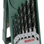 Kit brocas para madeira Mini X-Line  7p� ref� 2607019580 Bosch
