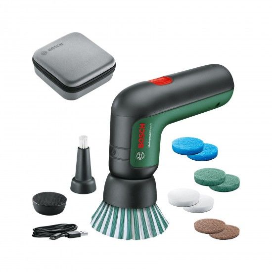 Escova de limpeza sem fio Conjunto UniversalBrush refª 06033E0002 BOSCH Escova de limpeza sem fio Conjunto UniversalBrush refª 06033E0002 BOSCH