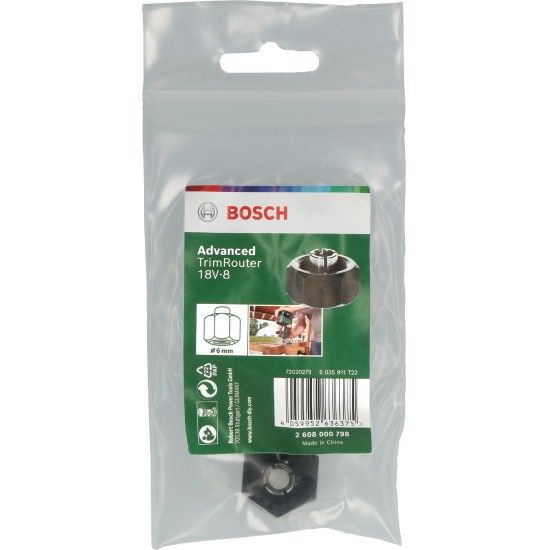 Pin�a de 6 mm para Advanced TrimRouter ref� 2608000798 BOSCH
