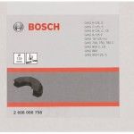 Resguardos combinados de prote��o para corte, pl�stico com clipe de fixa��o 125 mm ref� 2608000758 B