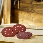 Discos p/lixadora �125mm G80/120/240 25p� ref� 2607019500 BOSCH