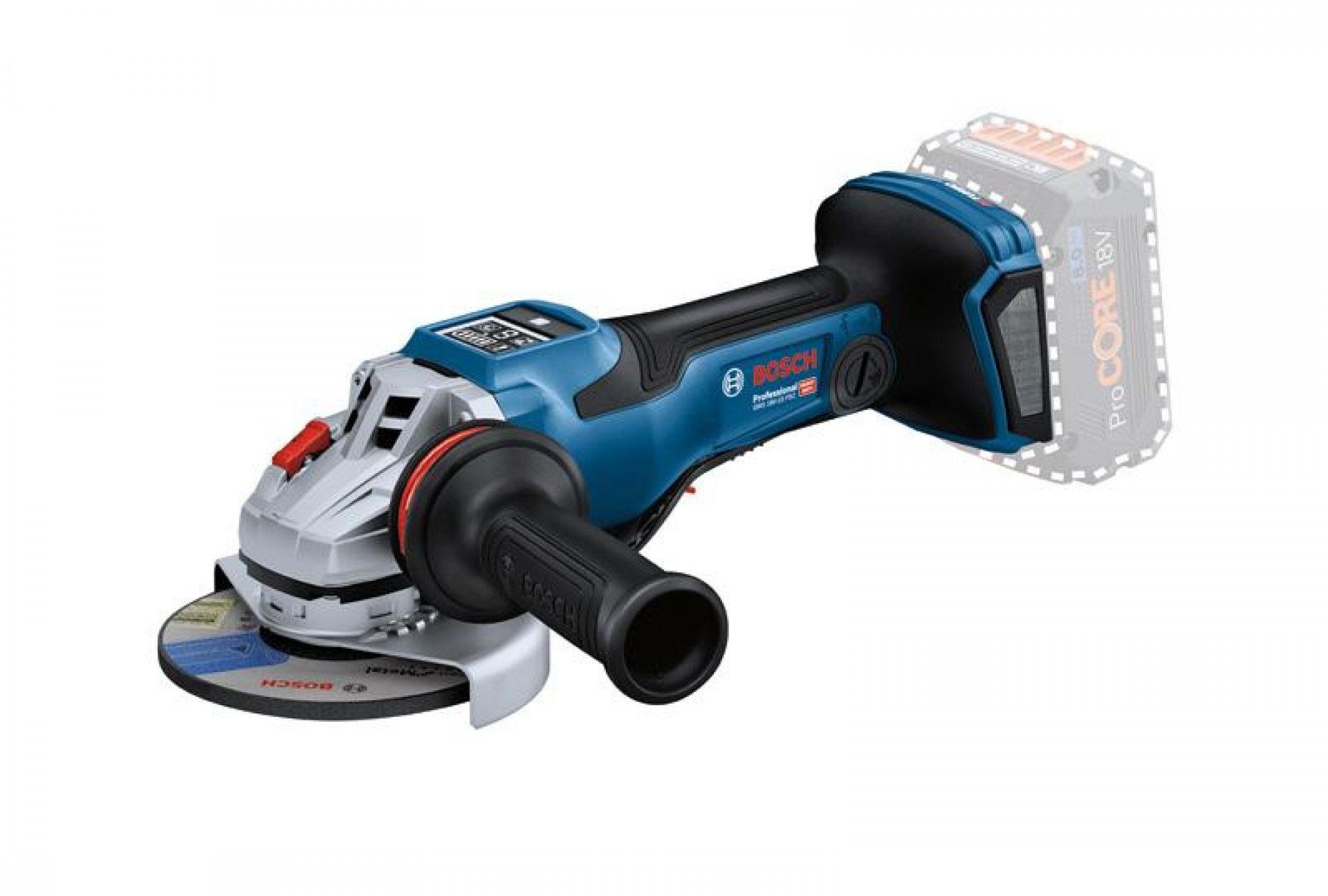Rebarbadora sem fio BITURBO GWS 18V-15 PSC Professional refª 06019H6B02 BOSCH