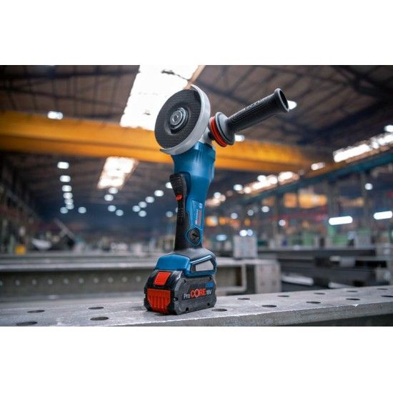 Rebarbadora sem fio BITURBO GWS 18V-15 PSC Professional refª 06019H6B02 BOSCH Rebarbadora sem fio BITURBO GWS 18V-15 PSC Professional refª 06019H6B02 BOSCH