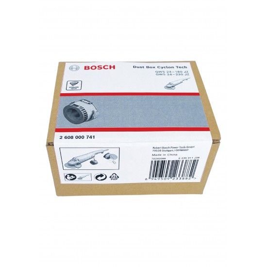Caixa de pó Cyclon Tech refª 2608000741 BOSCH Caixa de pó Cyclon Tech refª 2608000741 BOSCH