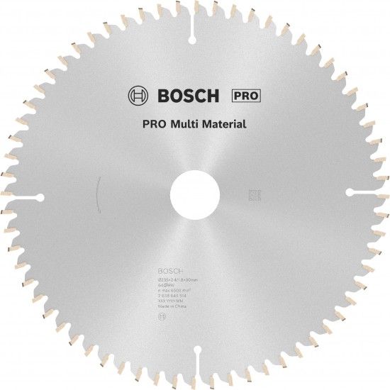 Disco PRO Multi Material, 235 x 2,4 x 30 mm ref� 2608640514 BOSCH