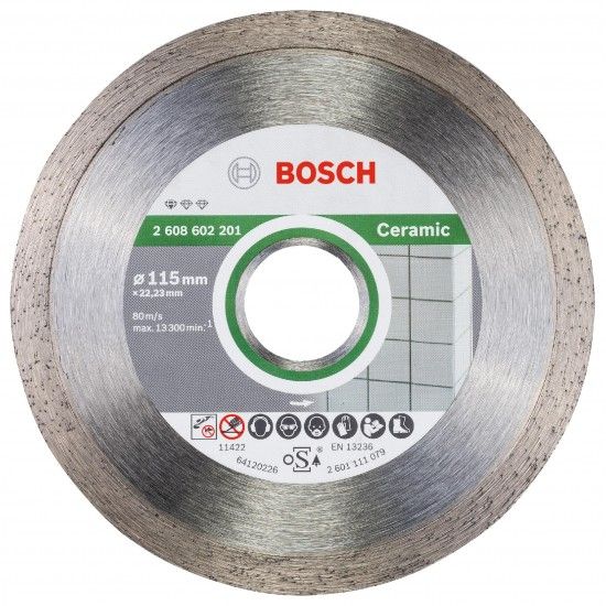 Disco de corte de diamante Standard for Ceramic ref� 2608602201 BOSCH