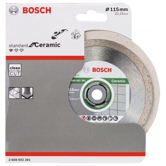 Disco de corte de diamante Standard for Ceramic ref� 2608602201 BOSCH