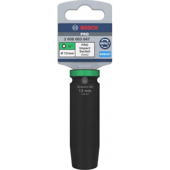 Pontas de aparafusar e chaves de caixa PRO Impact Socket, 1/2 Pontas de aparafusar e chaves de caixa PRO Impact Socket, 1/2