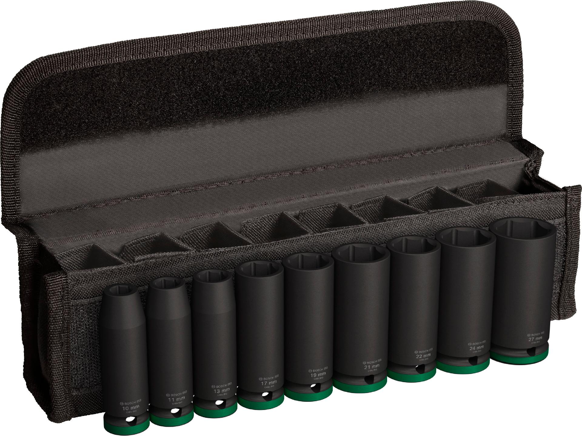Pontas de aparafusar e chaves de caixa PRO Impact Socket Set, 1/2