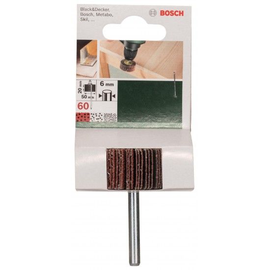Disco de lixa em lamelas para berbequins, 50 mm ref� 2609256282 BOSCH