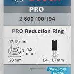 Anel de redu��o para l�mina de serra circular PRO, 20 x 1,2 x 12,75 mm ref� 2600100194 BOSCH