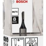 Fresa Straight Bit, One Flute, Ø 3 x L 8, Shank 8 mm refª 2608628376 BOSCH Fresa Straight Bit, One Flute, Ø 3 x L 8, Shank 8 mm refª 2608628376 BOSCH