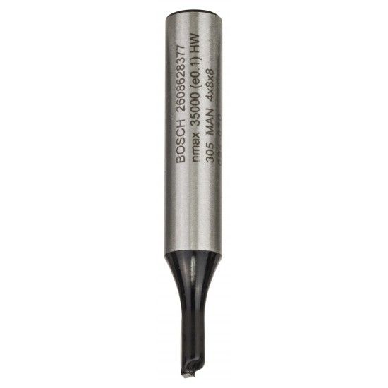 Fresa  Straight Bit, One Flute, � 4 x L 8, Shank 8 mm ref� 2608628377 BOSCH