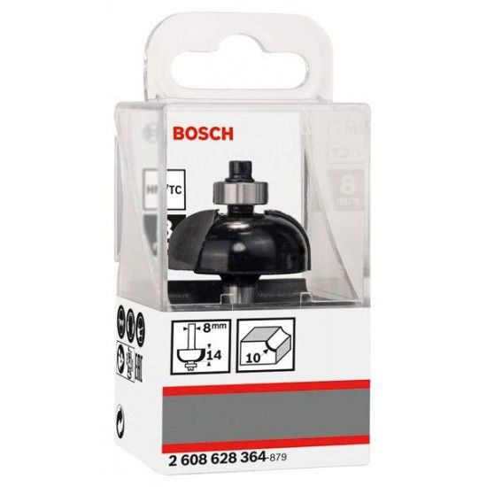 Fresa  Bit Cove, R 10, Shank 8 mm ref� 2608628364 BOSCH