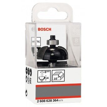 Fresa Bit Cove, R 10, Shank 8 mm refª 2608628364 BOSCH Fresa Bit Cove, R 10, Shank 8 mm refª 2608628364 BOSCH