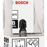 Fresa  Bit Core Box, R 4, Shank 8 mm ref� 2608628367 BOSCH