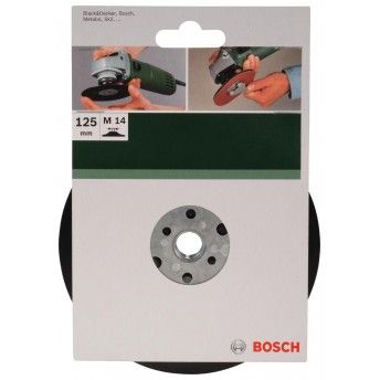 Prato de lixar para rebarbadora, sistema de aperto, 125 mm ref 2609256257 BOSCH