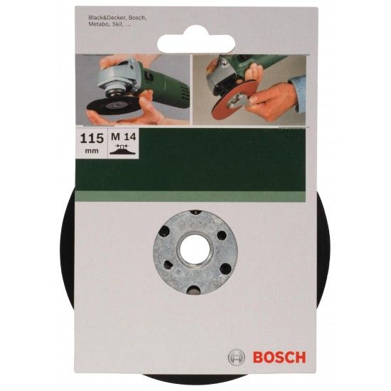 Prato de lixar para rebarbadora, sistema de aperto, 115 mm ref� 2609256258 BOSCH