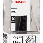 Fresa Straight Bit, Two Flutes, Ø 15 x L 19.6, Shank 8 mm refª 2608628387 BOSCH Fresa Straight Bit, Two Flutes, Ø 15 x L 19.6, Shank 8 mm refª 2608628387 BOSCH