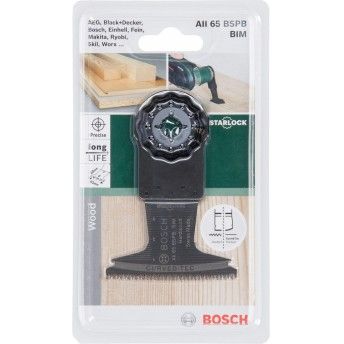 Lâmina de serra de imersão BIM Starlock AII 65 BSPB Hard Wood40 x 65 mm refª 2609256C63 BOSCH Lâmina de serra de imersão BIM Starlock AII 65 BSPB Hard Wood40 x 65 mm refª 2609256C63 BOSCH