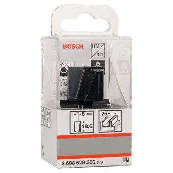 Fresa Straight Bit, Two Flutes, Ø 25 x L 19.6, Shank 8 mm refª 2608628392 BOSCH Fresa Straight Bit, Two Flutes, Ø 25 x L 19.6, Shank 8 mm refª 2608628392 BOSCH