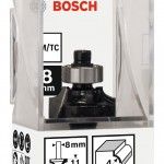 Fresa Bit Rounding Over, R 4, Shank 8 mm refª 2608628339 BOSCH Fresa Bit Rounding Over, R 4, Shank 8 mm refª 2608628339 BOSCH