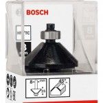 Fresa Bit Chamfer, 45°, Shank 8 mm refª 2608628352 BOSCH Fresa Bit Chamfer, 45°, Shank 8 mm refª 2608628352 BOSCH
