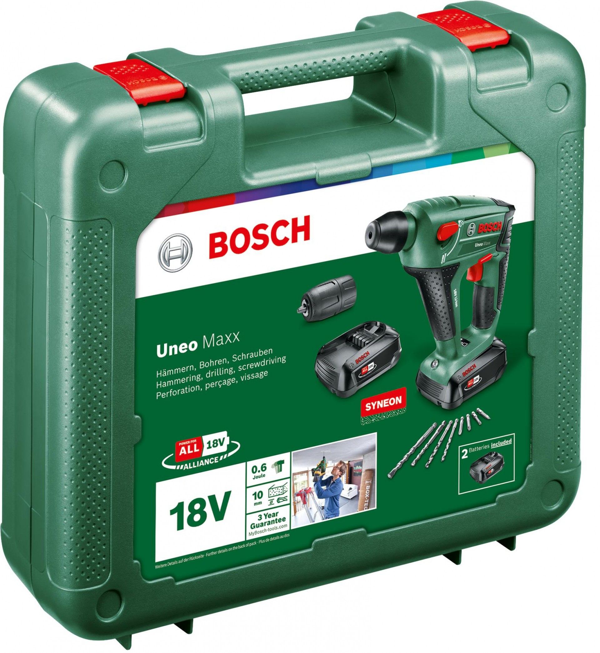 Martelo perfurador sem fio UNEO Maxx refª 060395230M BOSCH