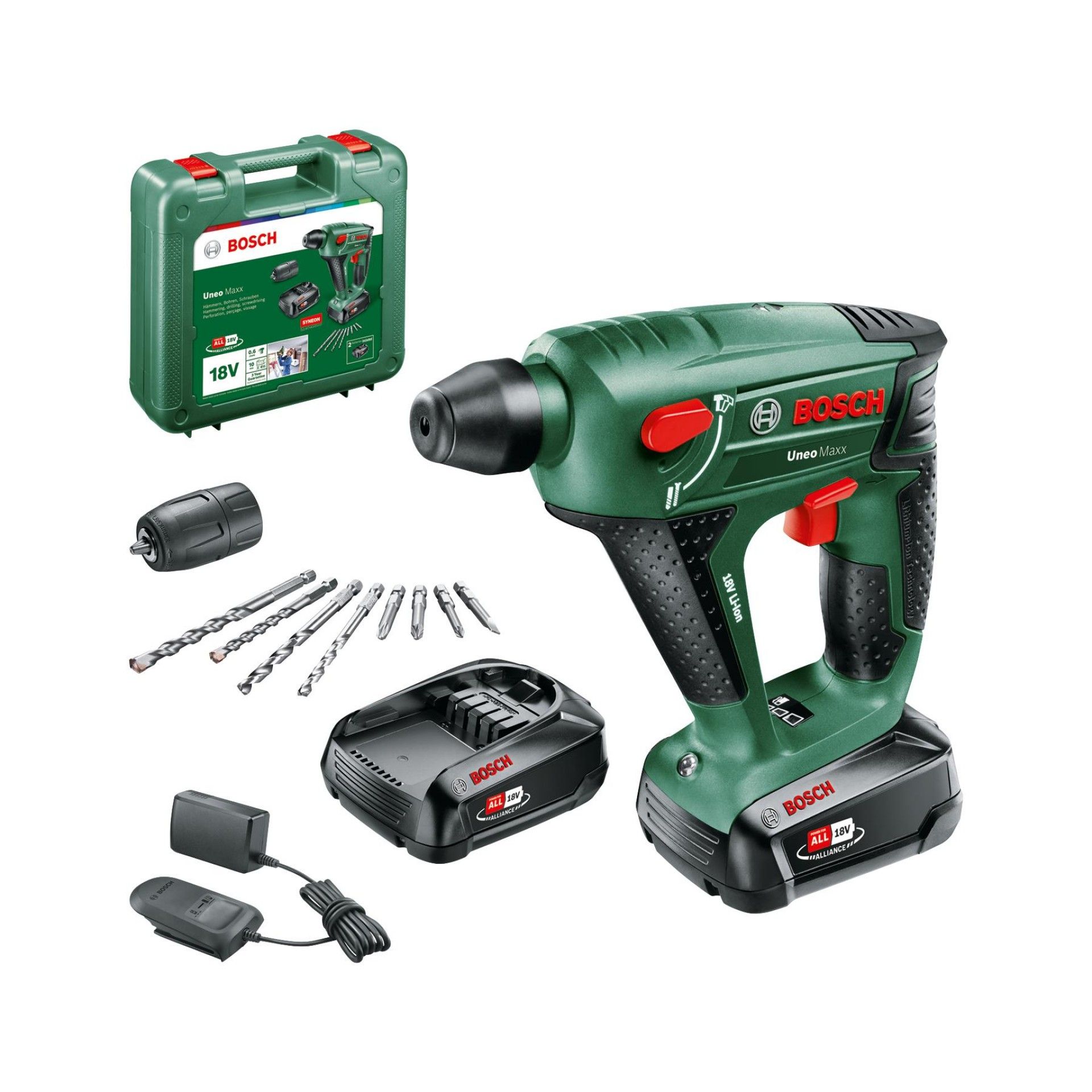 Martelo perfurador sem fio UNEO Maxx refª 060395230M BOSCH