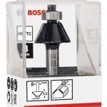 Fresa  Bit Chamfer, 25�, Shank 8 mm ref� 2608628351 BOSCH