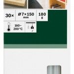 Bast�o de cola transparente Bast�o de cola Ultra 7 mm30 unid. ref� 2609256D29 BOSCH