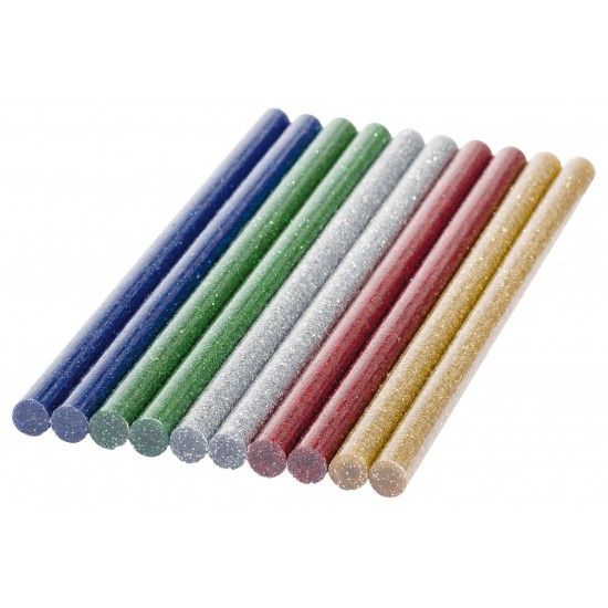 Bastão de cola transparente Bastão de cola com brilhos 7 mm10 unid., glitter refª 2609256D31 BOSCH Bastão de cola transparente Bastão de cola com brilhos 7 mm10 unid., glitter refª 2609256D31 BOSCH