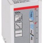 Lâmina de serra vertical T 118 A refª 2608631964 BOSCH Lâmina de serra vertical T 118 A refª 2608631964 BOSCH