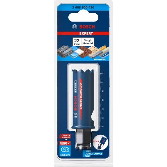 Serra craneana EXPERT Tough Material 22 x 60 mm refª 2608900420 BOSCH Serra craneana EXPERT Tough Material 22 x 60 mm refª 2608900420 BOSCH