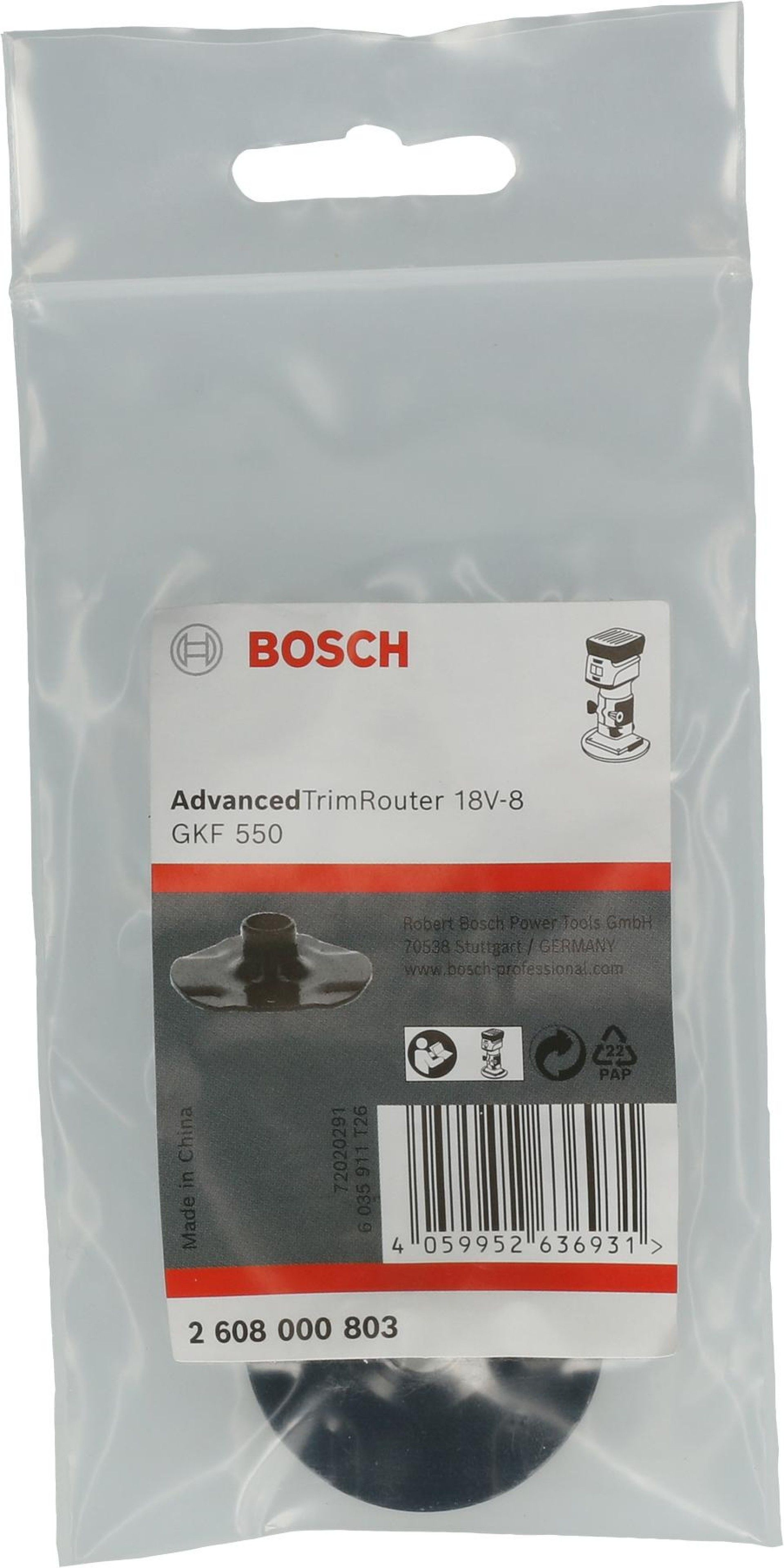 Guia de modelo de 8 mm para Advanced TrimRouter de 18 V refª 2608000803 BOSCH