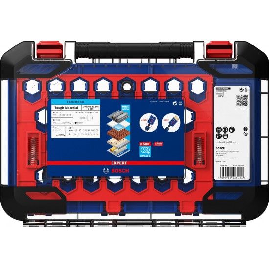 Conjunto de serras craneanas EXPERT Tough Material, 22/25/35/51/60/68 mm, 9 unidades refª 2608900445 Conjunto de serras craneanas EXPERT Tough Material, 22/25/35/51/60/68 mm, 9 unidades refª 2608900445