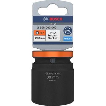 Pontas de aparafusar e chaves de caixa PRO Impact Socket, 3/4", 30 mm, standard ref� 2608003062 BOSC