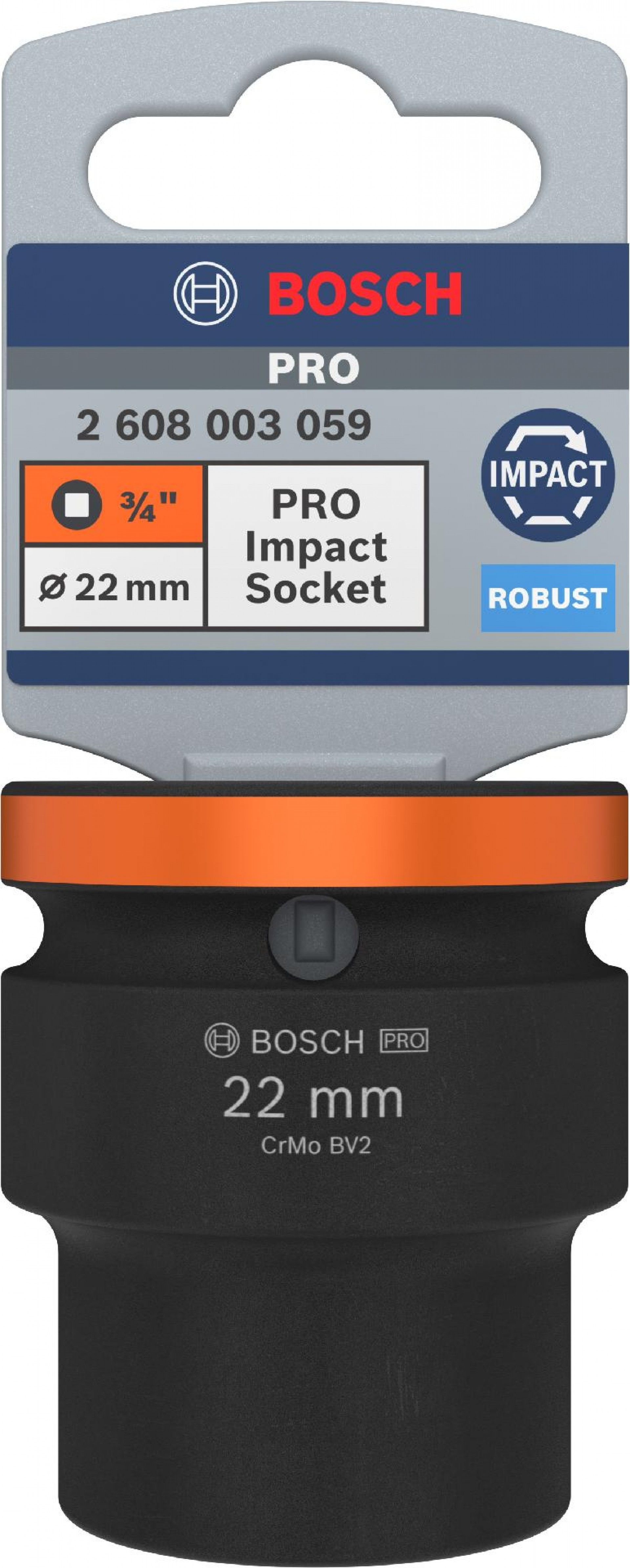 Pontas de aparafusar e chaves de caixa PRO Impact Socket, ¾