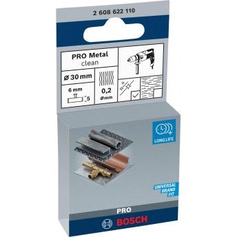 Catrabucha em disco PRO Metal clean, encabadouro reto, 30 x 0,2 mm ref� 2608622110 BOSCH