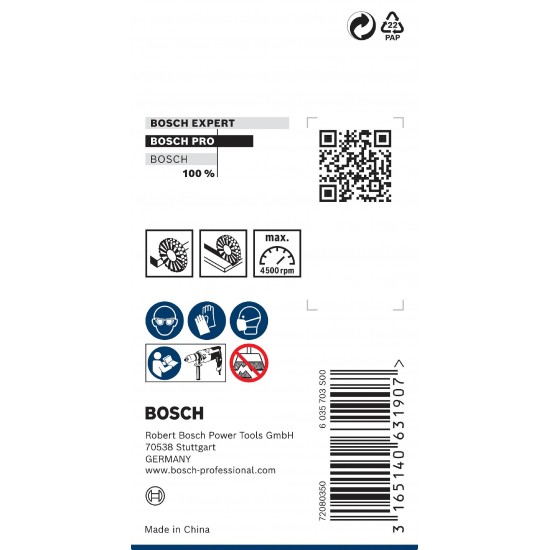 Catrabucha em disco PRO Metal clean, encabadouro reto, 30 x 0,2 mm refª 2608622110 BOSCH Catrabucha em disco PRO Metal clean, encabadouro reto, 30 x 0,2 mm refª 2608622110 BOSCH