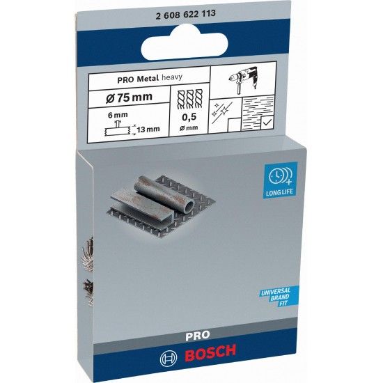 Catrabucha em disco PRO Metal heavy, encabadouro reto, 75 x 0,5 mm refª 2608622113 BOSCH Catrabucha em disco PRO Metal heavy, encabadouro reto, 75 x 0,5 mm refª 2608622113 BOSCH