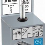 Catrabucha de acabamento PRO Metal heavy, encabadouro reto, 10 x 0,35 mm refª 2608622115 BOSCH Catrabucha de acabamento PRO Metal heavy, encabadouro reto, 10 x 0,35 mm refª 2608622115 BOSCH