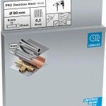 Catrabucha em disco PRO Stainless Steel clean, encabadouro reto, 80 x 0,2 mm ref� 2608622123 BOSCH