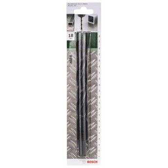Brocas para metal em HSS-R, DIN 338D= 18,0 mm; C= 191 mm ref� 2609255027 BOSCH