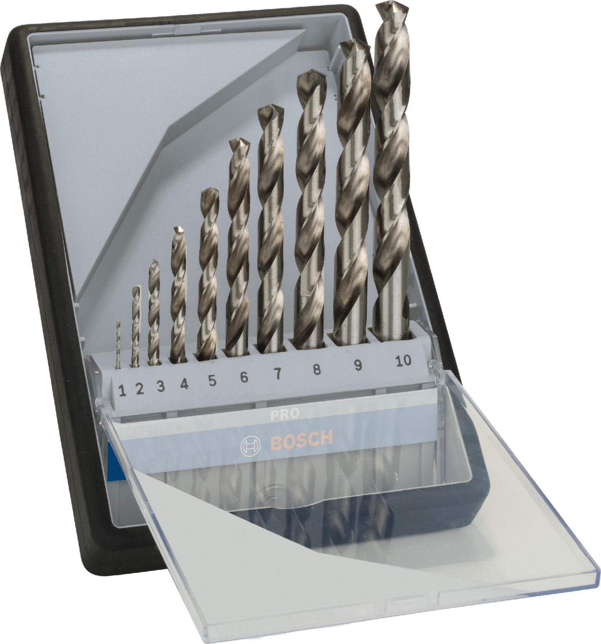 Kit Brocas para metal PRO Metal HSS-G, 10 unid. refª 2607010535 BOSCH