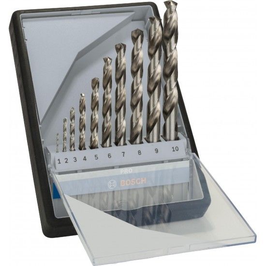 Kit Brocas para metal PRO Metal HSS-G, 10 unid. ref� 2607010535 BOSCH