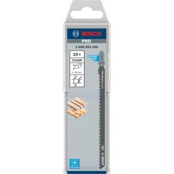 Lâmina de serra vertical PRO Wood precise T344DP, 152 mm, 25 unid. refª 2608665240 BOSCH Lâmina de serra vertical PRO Wood precise T344DP, 152 mm, 25 unid. refª 2608665240 BOSCH