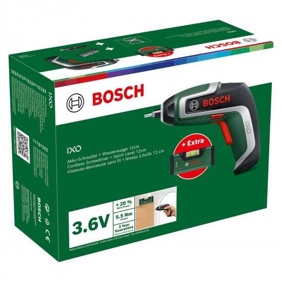 Aparafusadora sem fio Conjunto de nivelamento IXO 7 ref� 06039E0008 BOSCH