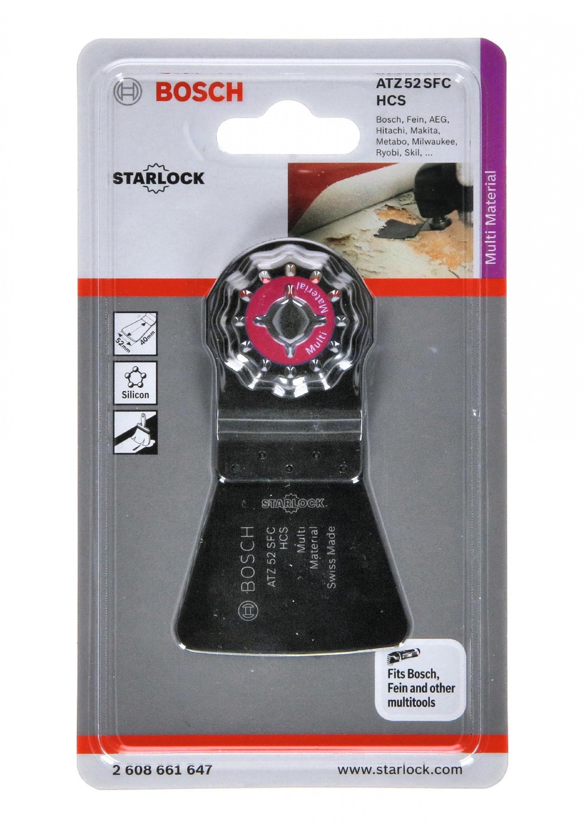 Espátula HCS ATZ 52 SFC, flexível refª 2608661647 BOSCH