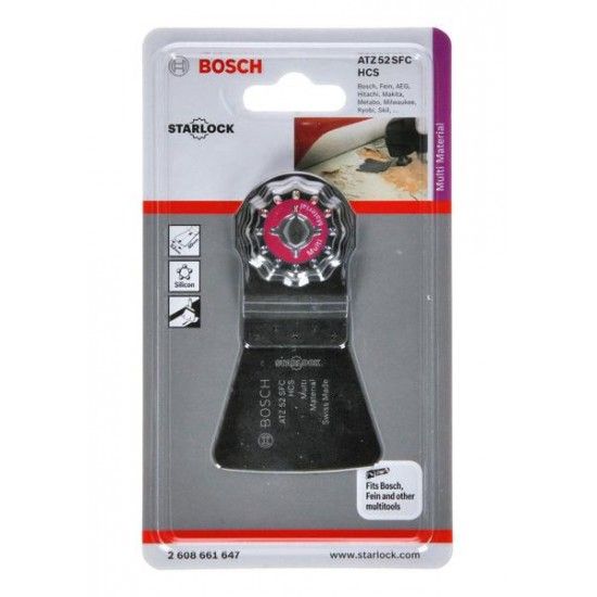 Espátula HCS ATZ 52 SFC, flexível refª 2608661647 BOSCH Espátula HCS ATZ 52 SFC, flexível refª 2608661647 BOSCH